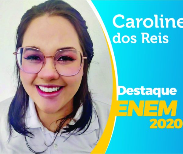 Caroline dos Reis Costa, de 18 anos, é ex-aluna do Ensino Médio do CEA. Foto: Divulgação