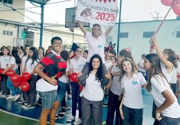 Evento reuniu estudantes do Ensino Fundamental para atividades que uniram “Matemática”, “Raciocínio Lógico” e diversão. Fotos: Divulgação.