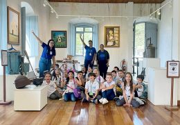 Experiência prática complementou aprendizados sobre história, museus e patrimônio cultural. Fotos: Divulgação.
